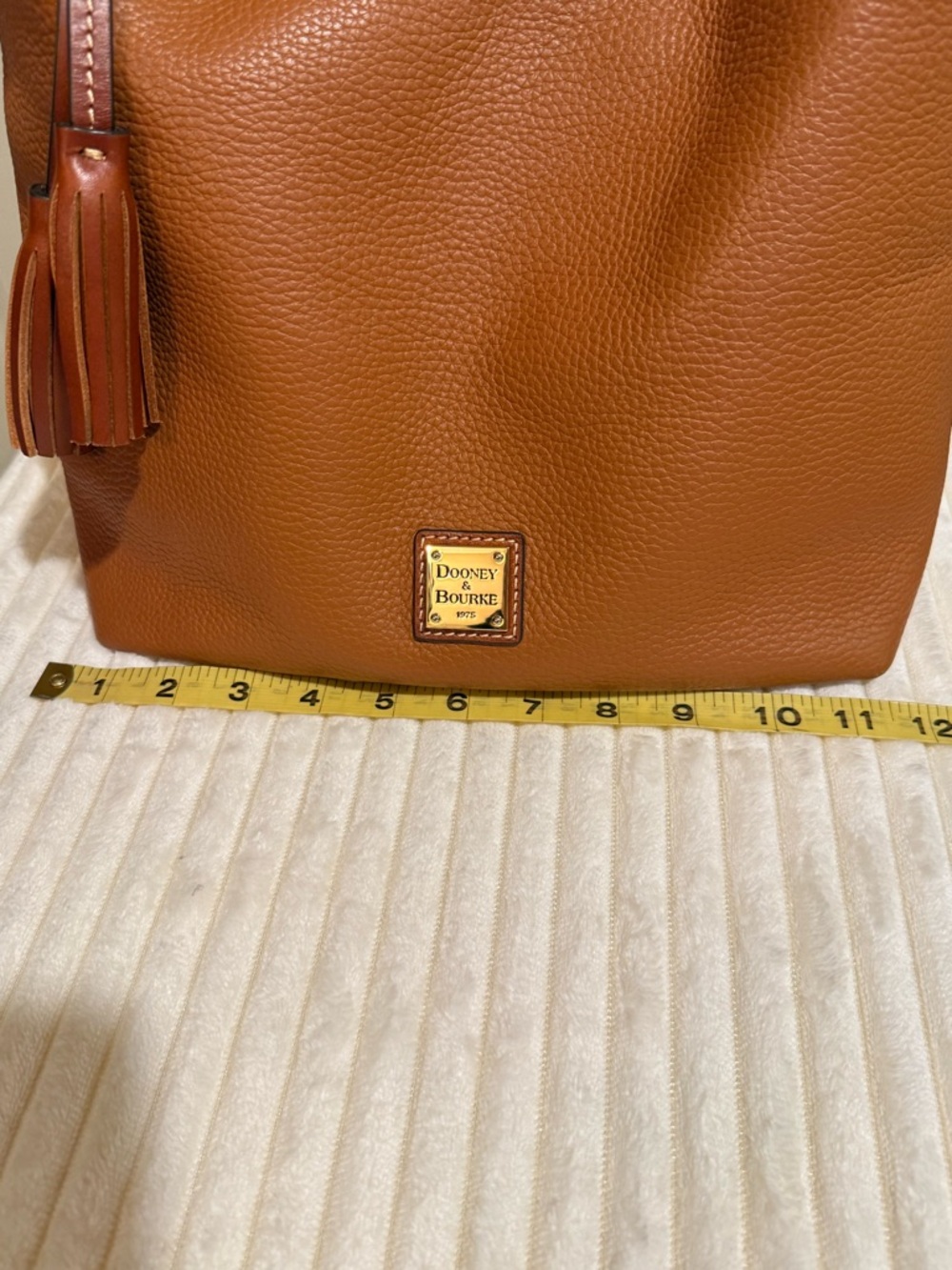 Dooney and Bourke Small Sloan Pebble Grain leather Hobo/shoulder bag. NWOT - Picture 10 of 11